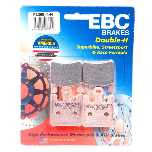EBC  Double-H Superbike Brake Pad Sintered metal - Front Right, Front left, Rear Outer - 008501