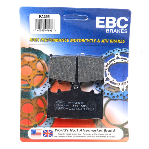 EBC  Organic Brake Pad Organic - Rear left - 008502