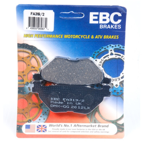 EBC  Organic Brake Pad Organic - Rear Right, Rear left - 008507