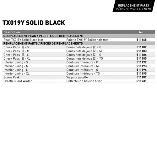 CKX TX019Y Off-Road Helmet Solid - Without Goggle - L - 511164