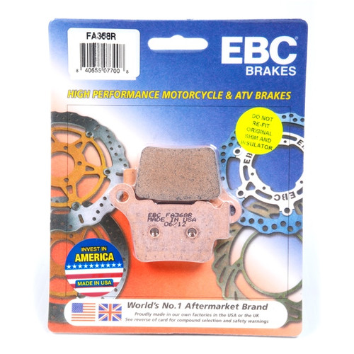 EBC  “R“ Long Life Sintered Brake Pad Sintered metal - Front left, Rear Right, Rear left - 008579
