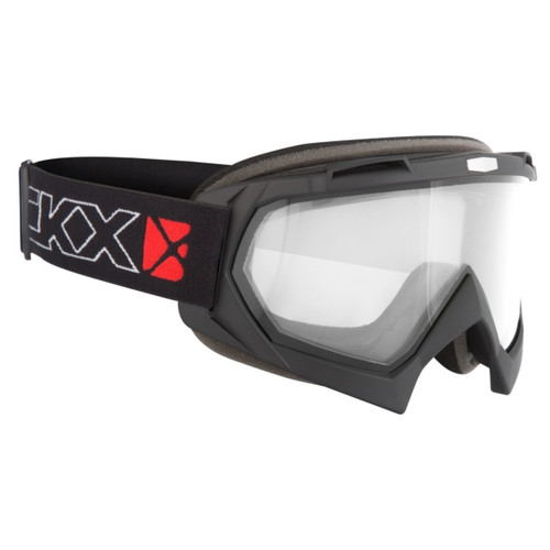 CKX Assault Goggles with Tear-off Pins, Summer Matte Black - 505026