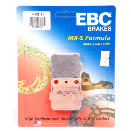 EBC  "MXS" Moto-X Race Brake Pad Sintered metal - Left, Right, Front Right, Front left, Rear Right, Rear left, Rear Outer - 008633