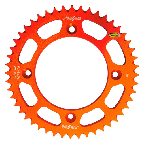 Sunstar Aluminum Rear Sprocket 428 - Fits KTM - Rear - 460666
