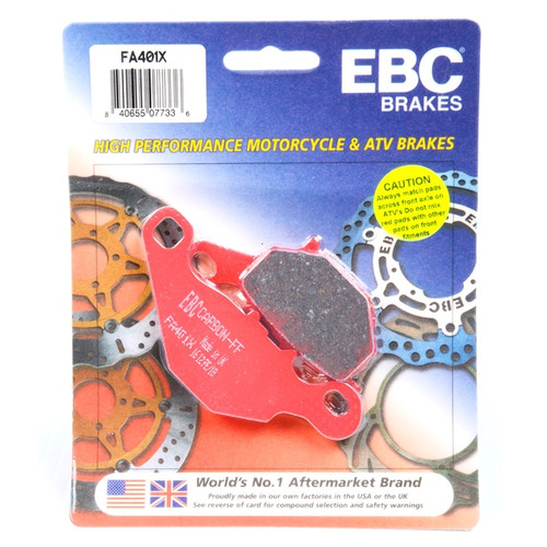 EBC  “X” Series Moto-X Sport & Enduro Brake Pad Organic - 008663