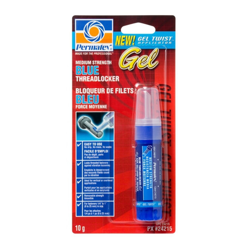 Permatex Blue Removable Strength Threadlocker Gel - 10 g - 071347