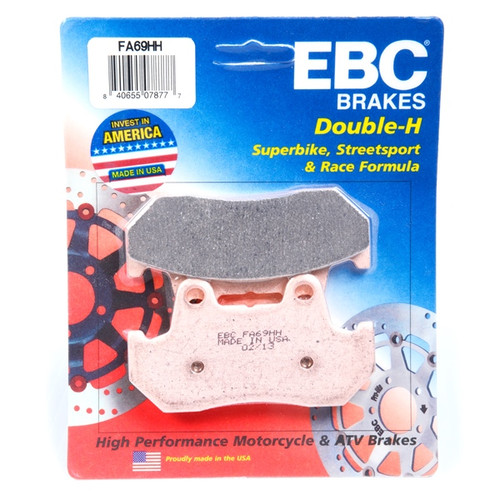EBC  Double-H Superbike Brake Pad Sintered metal - Front Right, Front left, Rear left - 008681