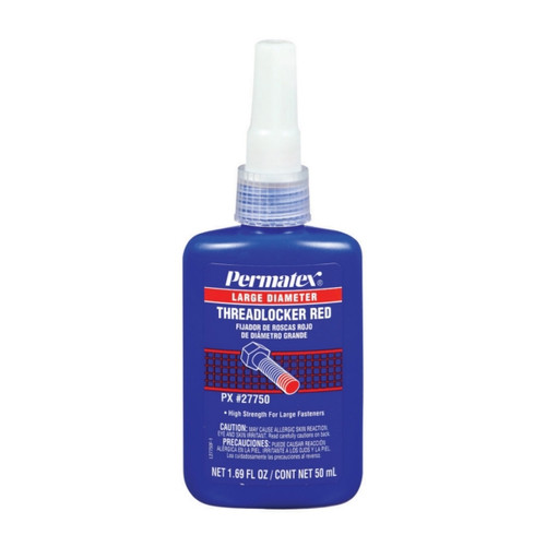 Permatex Red High Temperature/High Strength Threadlocker Gel - 50 ml - 071356