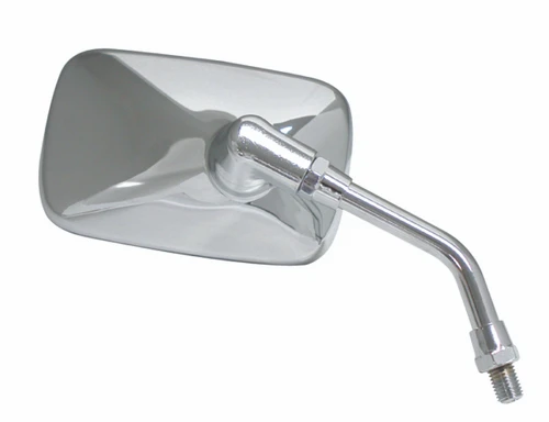 Ken Sean Mini Chrome Rectangular Mirror Bolt-on - 055186