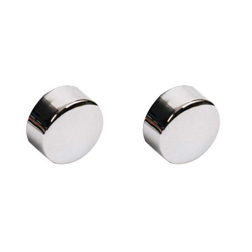 Oxford Products Chrome Heated Grip End Cap - 369380