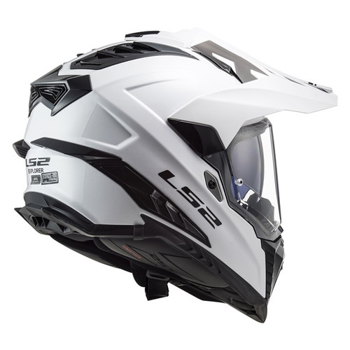 LS2 Explorer Off-Road Helmet Solid - Without Goggle - 2XL - 397346