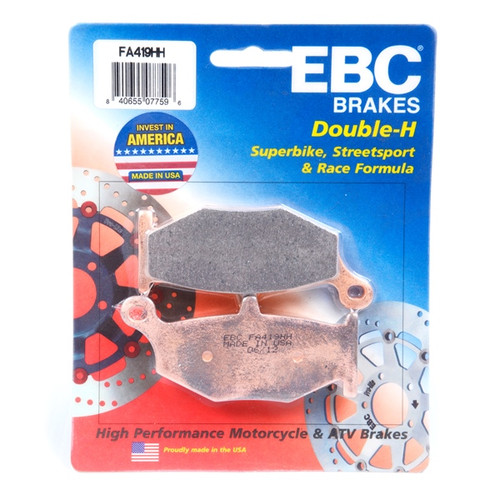 EBC  Double-H Superbike Brake Pad Sintered metal - Rear Right, Rear left - 008730