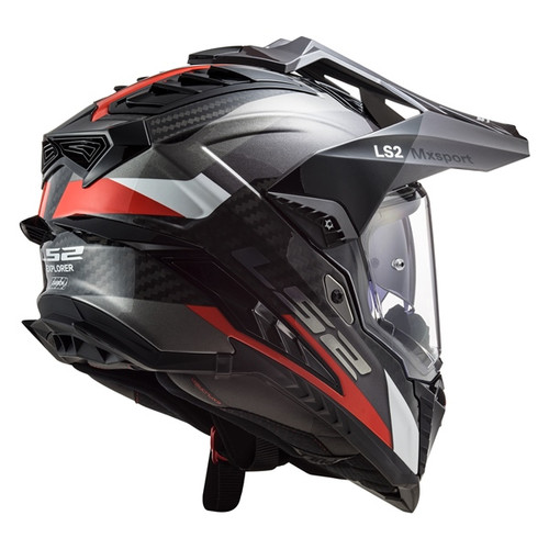 LS2 Explorer Carbon Off-Road Helmet Frontier - Without Goggle - XL - 397365