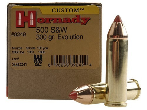 Hornady Custom 500 S&W 300gr FTX Box of 20