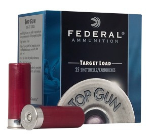 Federal Top Gun 12ga 2 3/4", 1 1/8oz, #8 Shot, 25 rnds