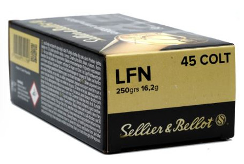 Sellier & Bellot 45LC 250gr LFN Cowboy Action, Box of 50 Sellier & Bellot 45LC 250gr LFN Cowboy Action, Box of 50