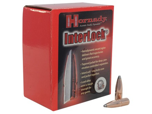 Hornady 8mm (.323) 195gr SP InterLock Box of 100