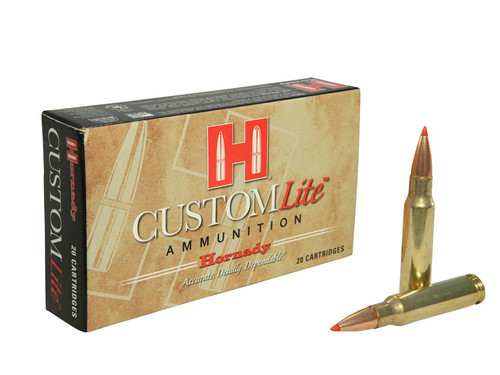Hornady Custom Lite 308 Win, 125gr SST, Box of 20