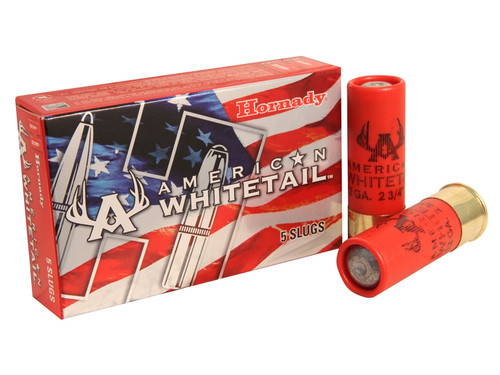 Hornady 12ga American Whitetal, 1oz Slug, Box of 5