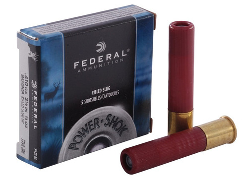 Federal Power-Shok 410ga 2 1/2" 1/4oz Slugs, Box of 5