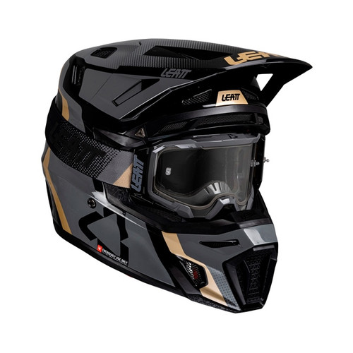 LEATT 8.5 Off-Road Helmet Kit V25 - Goggle Included - S - 454742