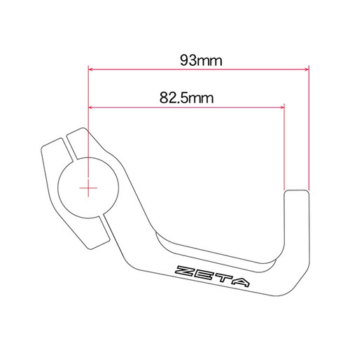 DRC/ZETA/UNIT Armor Long U-Clamp Kit - 428163