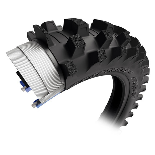 Michelin StarCross 6 Medium Soft Tire - 110/90-19 - 311310