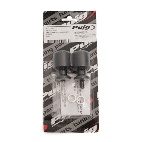 Puig Spool Slider Black - M8 - 359926