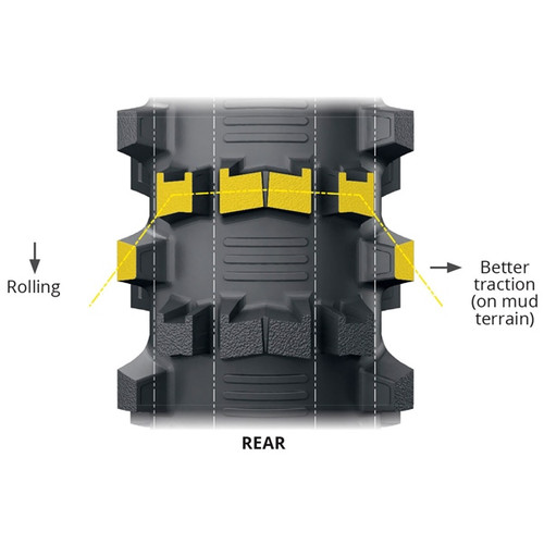 Michelin StarCross 6 Mud Tire - 110/90-19 - 311317