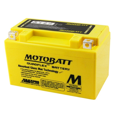 Motobatt Quadflex AGM Battery MBTX7ABS - 365114