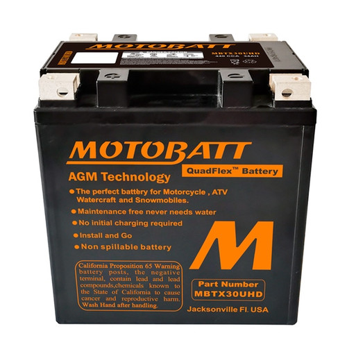 Motobatt Quadflex AGM Battery MBTX30UHD - 365127