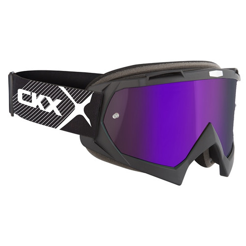 CKX Assault Goggles with Tear-off Pins, Summer Matte Black - 120322