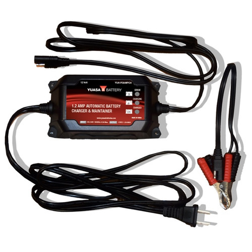 Yuasa Battery Charger & Maintainer Automatic 1A 010087 - 010087