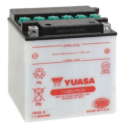 Yuasa Battery YuMicron YB30L-B - 010178