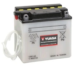 Yuasa Battery Conventional 12N7-4A - 912110