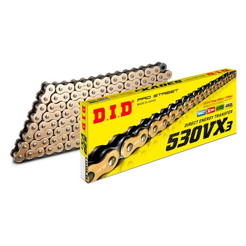 D.I.D Chain - 530VX3 Road & Off-Road X'ring Chain - 079153
