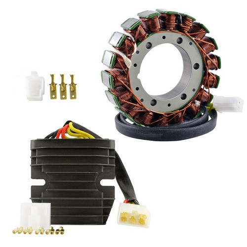 Kimpex HD Generator Stator & Aluminum Mosfet Voltage Regulator Kit TRIUMPH - 225919 - 225919