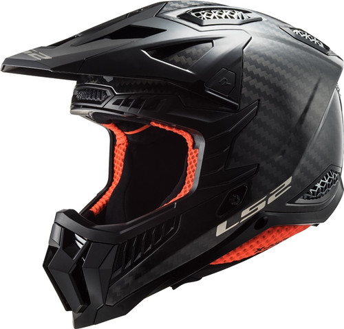 LS2 X-Force Carbon Off-Road Helmet Solid - Without Goggle - L - 396394