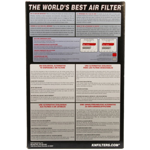 K&N High-Flow OEM Air Filter Fits Kawasaki - 076805