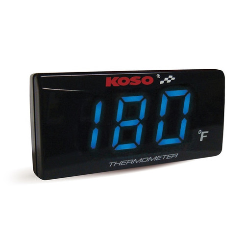 Koso Super Slim Style Thermometer Fahrenheit Universal - BA024B10 - 205128