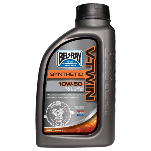 Bel-Ray V-Twin Synthetic Motor Oil Multi-grade - 1 quart - 050173