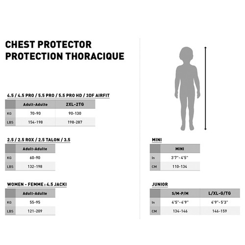 LEATT 3.5 Chest Protector Men, Women - Standard - 406413