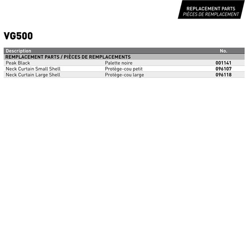 CKX VG500 Half Helmet Solid - 5XL - 516789