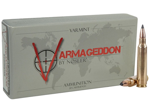 Nosler Varmageddon 223 Rem, 53gr Ballistic Tip, Box of 20