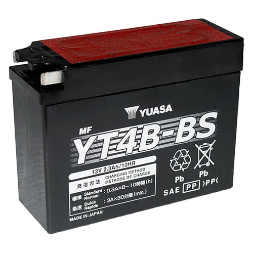 Yuasa Battery Maintenance Free AGM YUAM62T4B - 010152