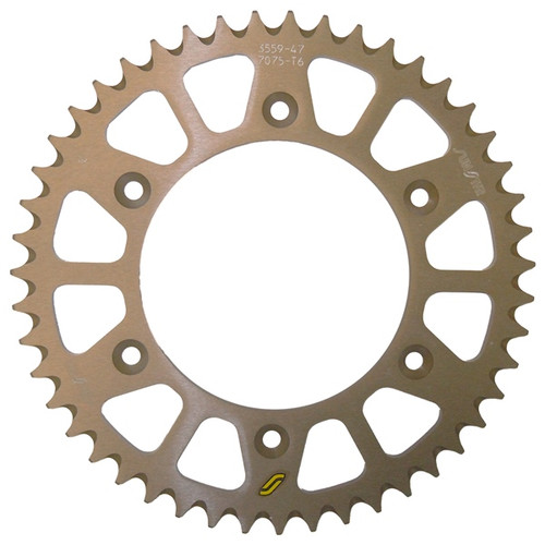 Sunstar Aluminum Rear Sprocket 520 - Fits Honda - Rear - 460760