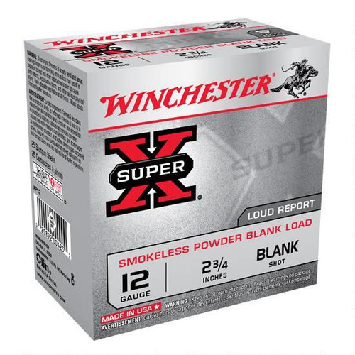 Winchester 12ga 2 3/4" Blanks, 25 Rounds