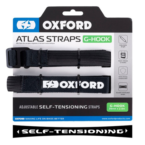Oxford Products Atlas G-Hook Straps 1.2 m - 470343