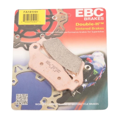 EBC  Double-H Superbike Brake Pad Sintered metal - Front Right, Front left, Rear Right, Rear left, Rear Outer - 207230