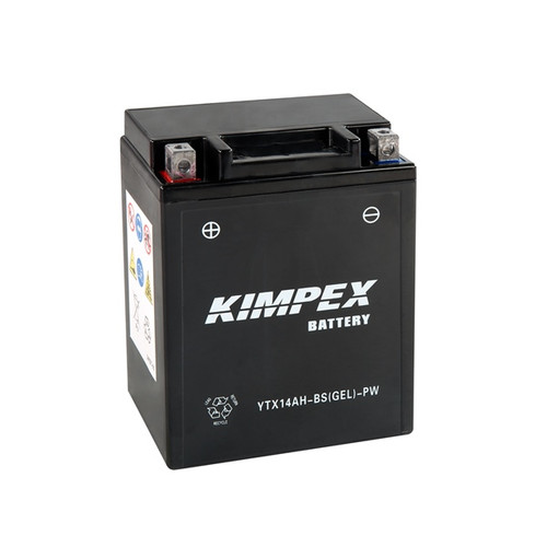 Kimpex Battery Maintenance Free AGM High Performance YTX14AH-BS(GEL) - 913123